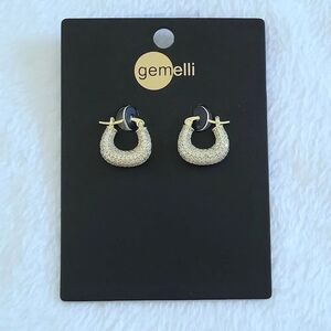 Gemelli👭 Chunky Gold💛 "Macie" Hoop Earrings - NWT